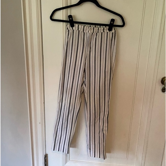 Brandy Melville | John Galt Tilden Black & White Striped Pants - Picture 2 of 9